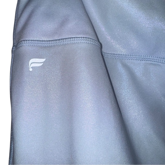 FABLETICS PureLuxe Iridescent Powder Blue High-Waisted 7/8 Leggings Size 2X - Picture 10 of 14